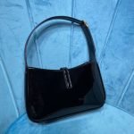 Saint Laurent Le 5 À 7 Hobo Bag In Smooth Noir For Women 9in/23cm YSL 6572280UF0W1000