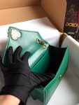 Dolce & Gabbana small Devotion Bag Green For Women 19cm/ 7.5inches