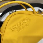 Prada Triangle Bag Yellow For Women, Women’s Bags 9.8in/25cm 1BB082_2BYA_F0377_V_NEO