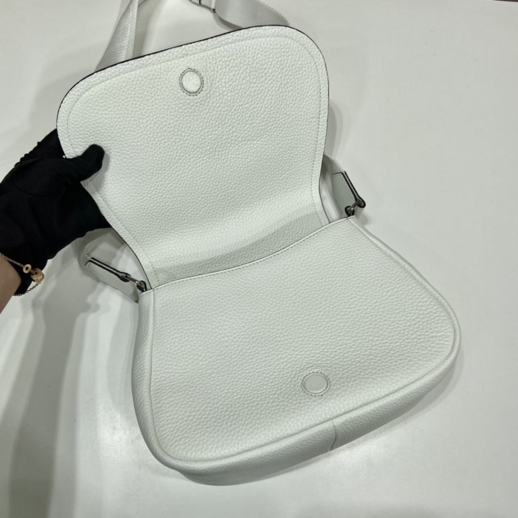 Prada Shoulder Bag White For Women, Women’s Bags 8.6in/22cm