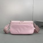 Prada Pocket Nylon And Brushed Bag White For Women, Women’s Bags 9in/23cm 1BD295_789_F0009_V_BFO