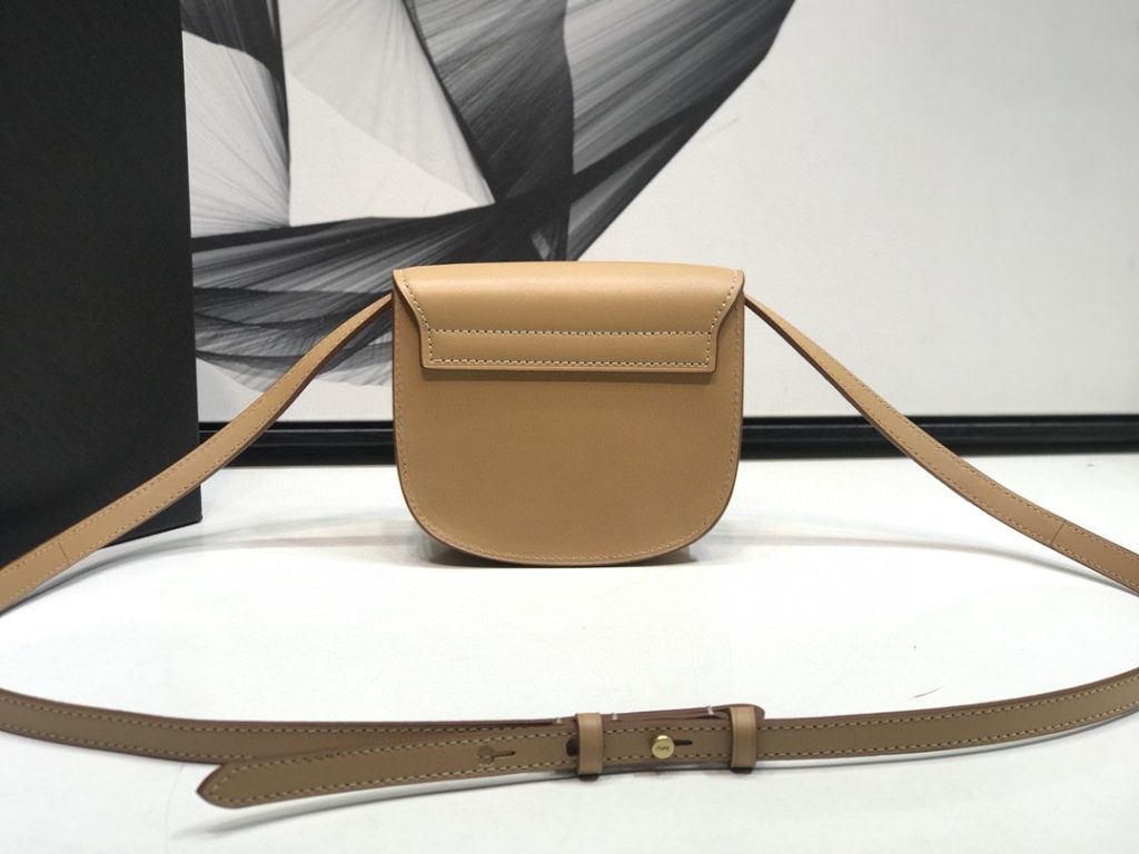 Saint Laurent Kaia Small Satchel Brown For Women 7.2in/18.5cm YSL 619740BWR6W2725