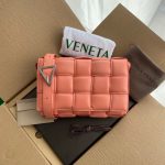 Bottega Veneta Padded Cassette Pink, For Women, Women’s Bags 10.2in/26cm