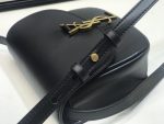 Saint Laurent Kaia Small Shoulder Bag Black For Women 7.2in/18.5cm YSL P00483797