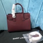 Saint Laurent Sac De Jour Nano Burgundy For Women 8.6in/22cm YSL