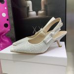 Christian Dior Women’s J’Adior Slingback Pump White For Women CD KCP866LHE_S10W