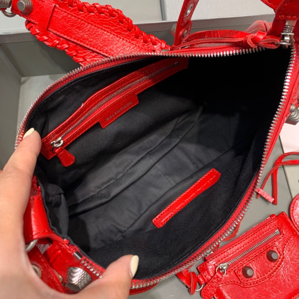 Balenciaga Le Cagole XS Shoulder Bag In Red, For Women, Women’s Bags 13in/33cm