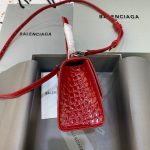 Balenciaga Hourglass XS Handbag In Red, For Women, Women’s Bags 7.4in/19cm