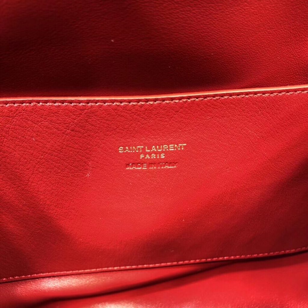 Saint Laurent Kate Medium Reversible Chain Bag Red For Women 28.5in/11.2cm YSL