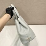 Prada Small Tote Grey For Women, Women’s Bags 12.6in/32cm