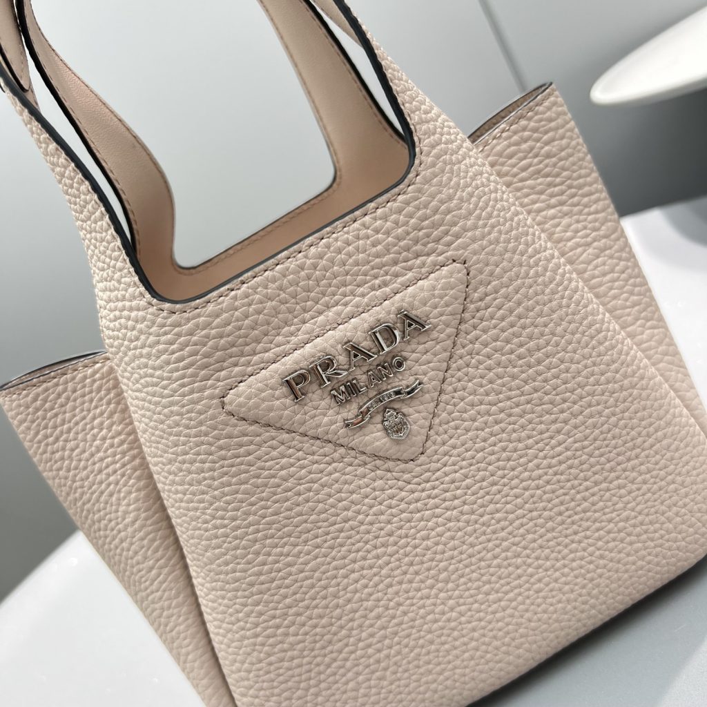 Prada Mini Tote Beige For Women, Women’s Bags 7.5in/19cm