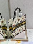 Christian Dior Large Dior Book Tote White, For Women, Women’s Handbags 16.5in/42cm CD M1286ZRTY_M941