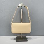 Celine Triomphe Shoulder Bag Beige For Women 8in/20.5cm