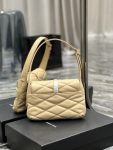 Saint Laurent Le 57 Hobo Shoulder Bag Beige For Women, Women’s Bags 9.8in/25cm YSL