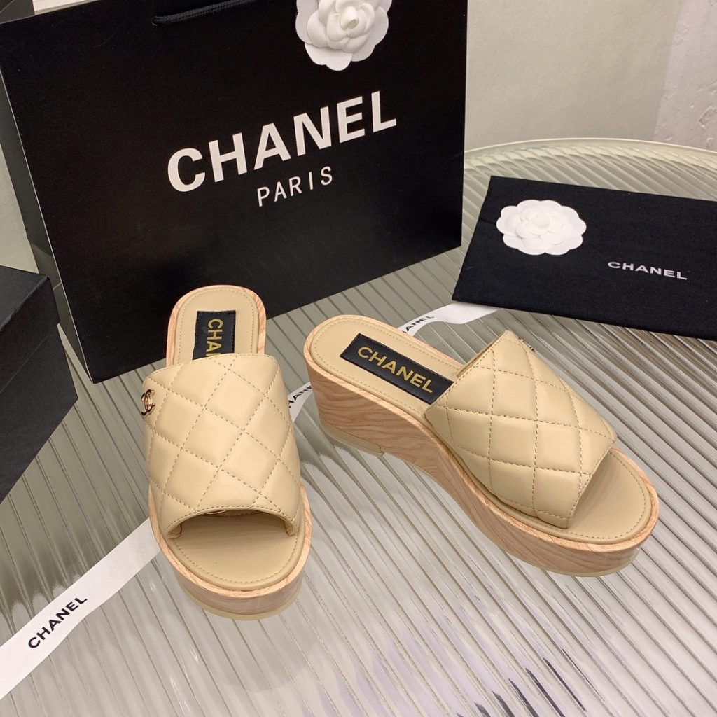 Chanel Women’s Mules Beige For Women