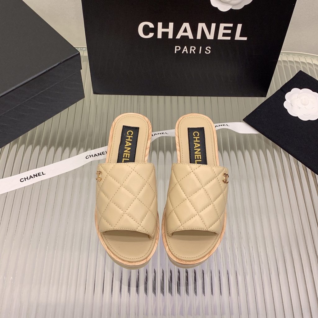 Chanel Women’s Mules Beige For Women