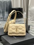 Saint Laurent Le 57 Hobo Shoulder Bag Beige For Women, Women’s Bags 9.8in/25cm YSL