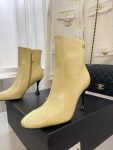 Chanel Women’s Short Boot Beige For Women