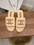 Chanel Women’s Mules Beige For Women 1.5in/4cm