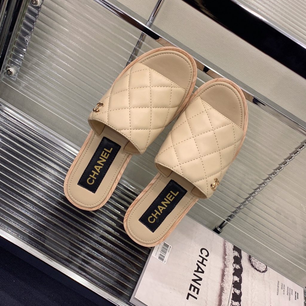 Chanel Women’s Mules Beige For Women