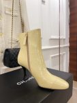 Chanel Women’s Short Boot Beige For Women