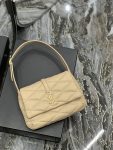 Saint Laurent Le 57 Hobo Shoulder Bag Beige For Women, Women’s Bags 9.8in/25cm YSL