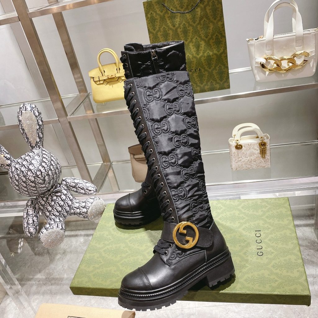 Gucci Blondie Women’s Boot Black For Women GG