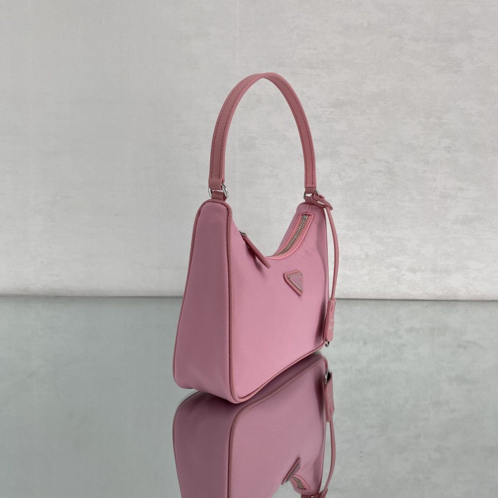 Prada Re-Edition 2005 Re-Nylon Mini Bag Pink For Women, Women’s Bags 8.6in/22cm