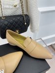 Chanel Women’s Loafer With Logo Beige For Women