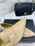 Chanel Women’s Loafer With Logo Beige For Women