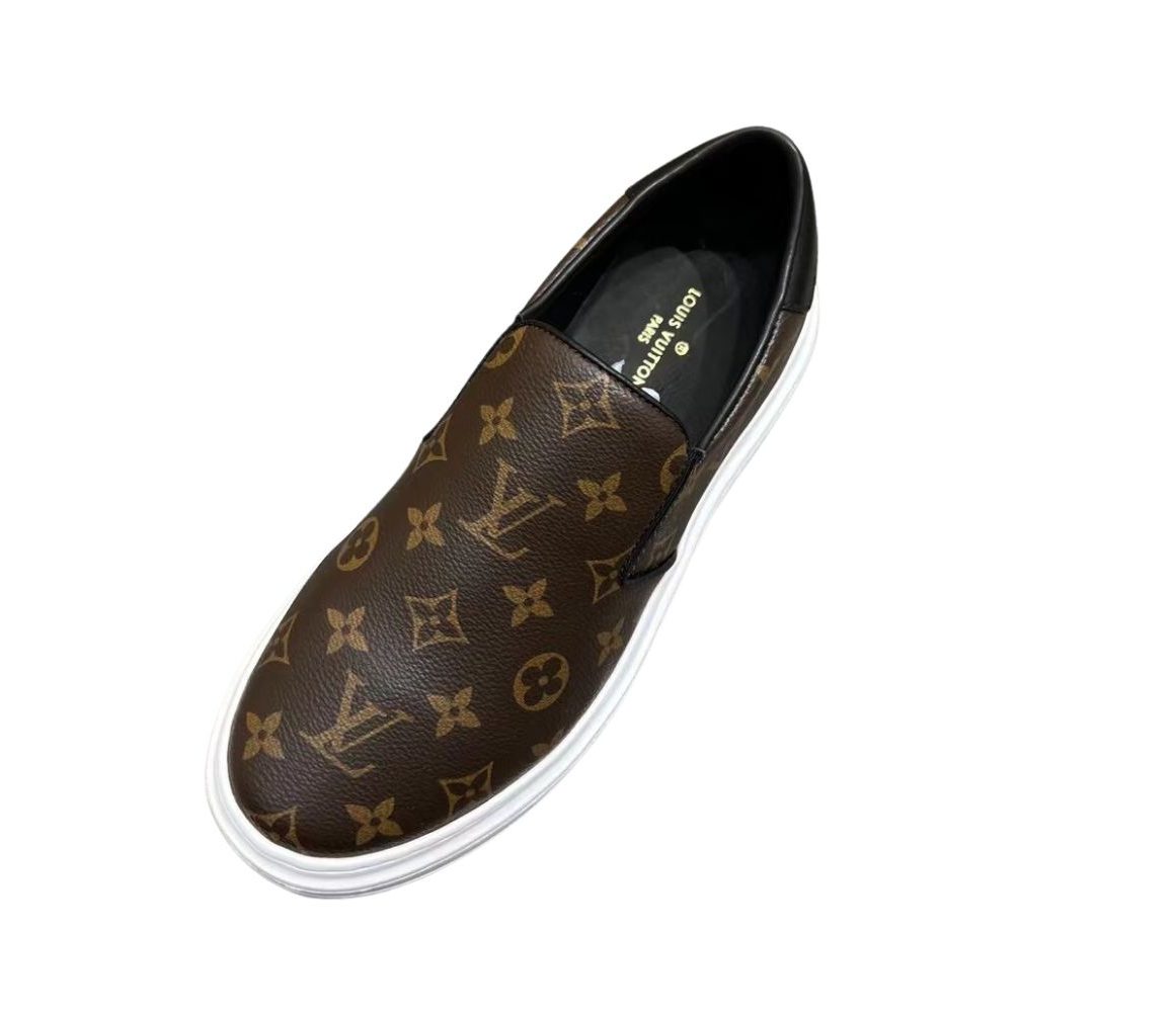 Louis Vuitton Beverly Hills Slip On Brown For Men