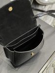 Saint Laurent Kaia Small Satchel Black For Women, Women’s Bags 7in/18cm YSL‎ 619740DND0W1000