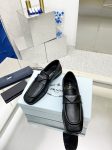 Prada Patent Loafers Black For Women PRD