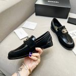 Chanel Women’s Loafers Black For Women G39606 Y56272 94305