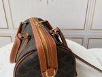 Boston Bag In Triomphe Canvas Brown For Women‎ 12in/31cm 190372CAS.04LU