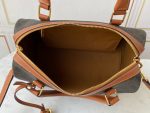 Boston Bag In Triomphe Canvas Brown For Women‎ 12in/31cm 190372CAS.04LU