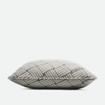 Bottega Veneta Cashmere Cushion With Intreccio Motif Grey 798327V4KA01030