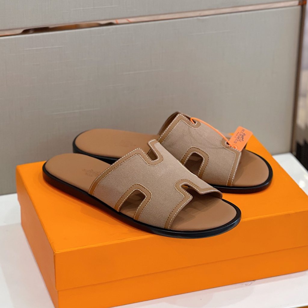 Hermes Izmir Sandal Naturel For Men