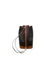 Bucket In Trimophe Canvas Brown For Women‎ 9in/23cm