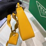 Prada Re-Edition 2005 Re-Nylon Mini Bag Yellow For Women, Women’s Bags 8.6in/22cm