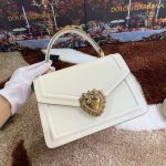 Dolce & Gabbana small Devotion Bag White For Women 19cm/ 7.5inches