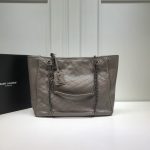 Saint Laurent Niki Shopping Bag Dark Beige For Women 13.8in/35cm YSL