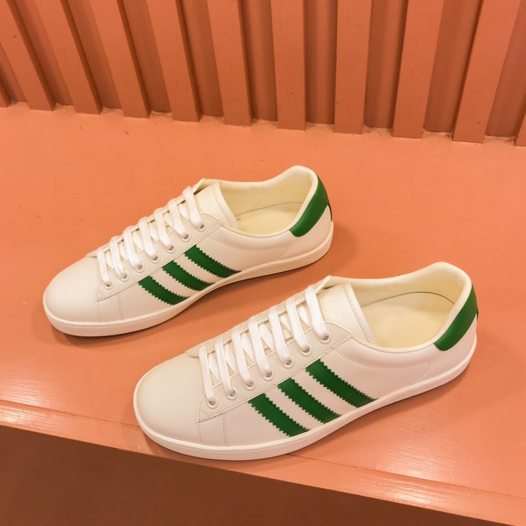 Gucci x Adidas Men’s Sneaker White Green For Men 707850