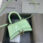 Balenciaga Hourglass XS Handbag In Light Green, For Women, Women’s Bags 7.4in/19cm