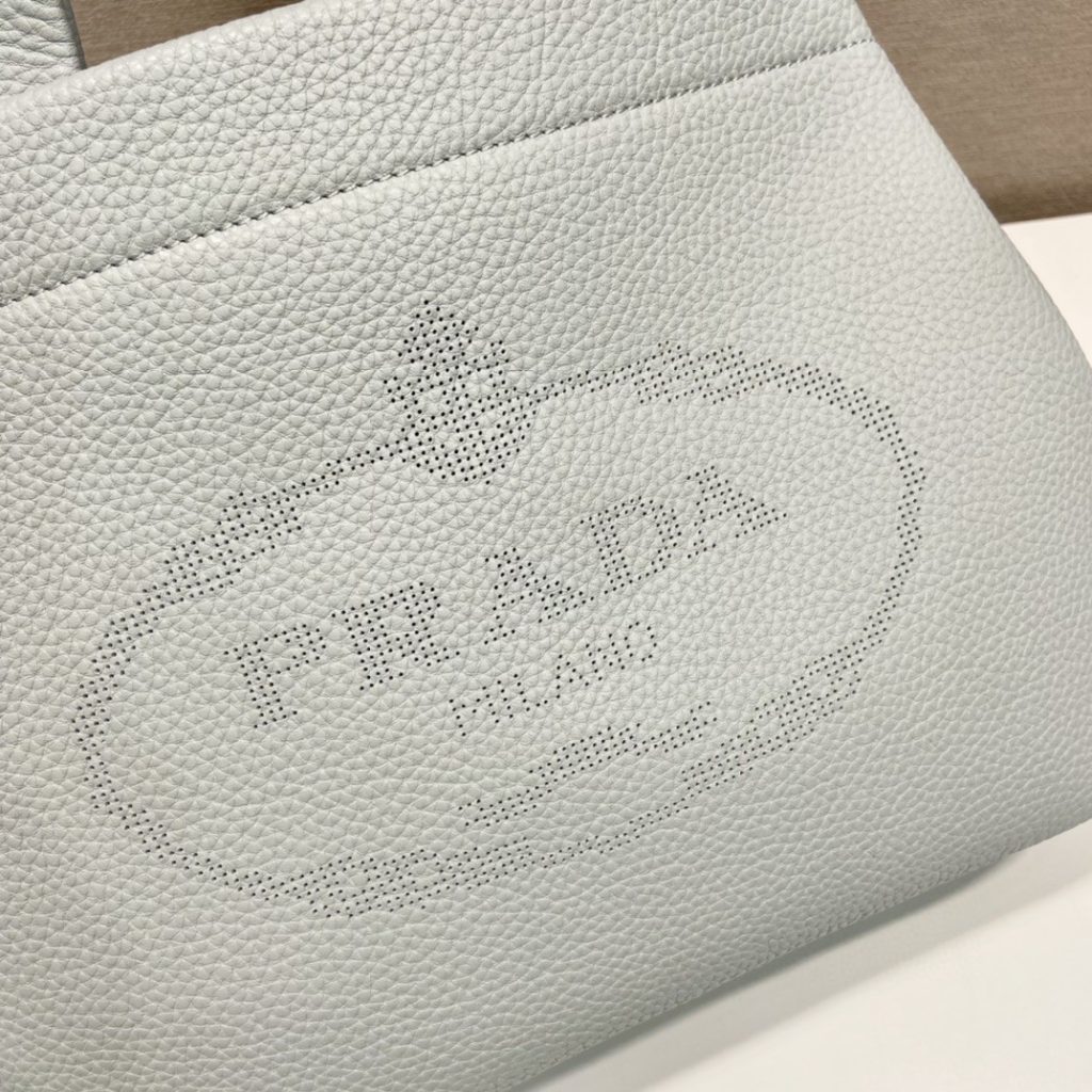 Prada Small Tote Grey For Women, Women’s Bags 12.6in/32cm