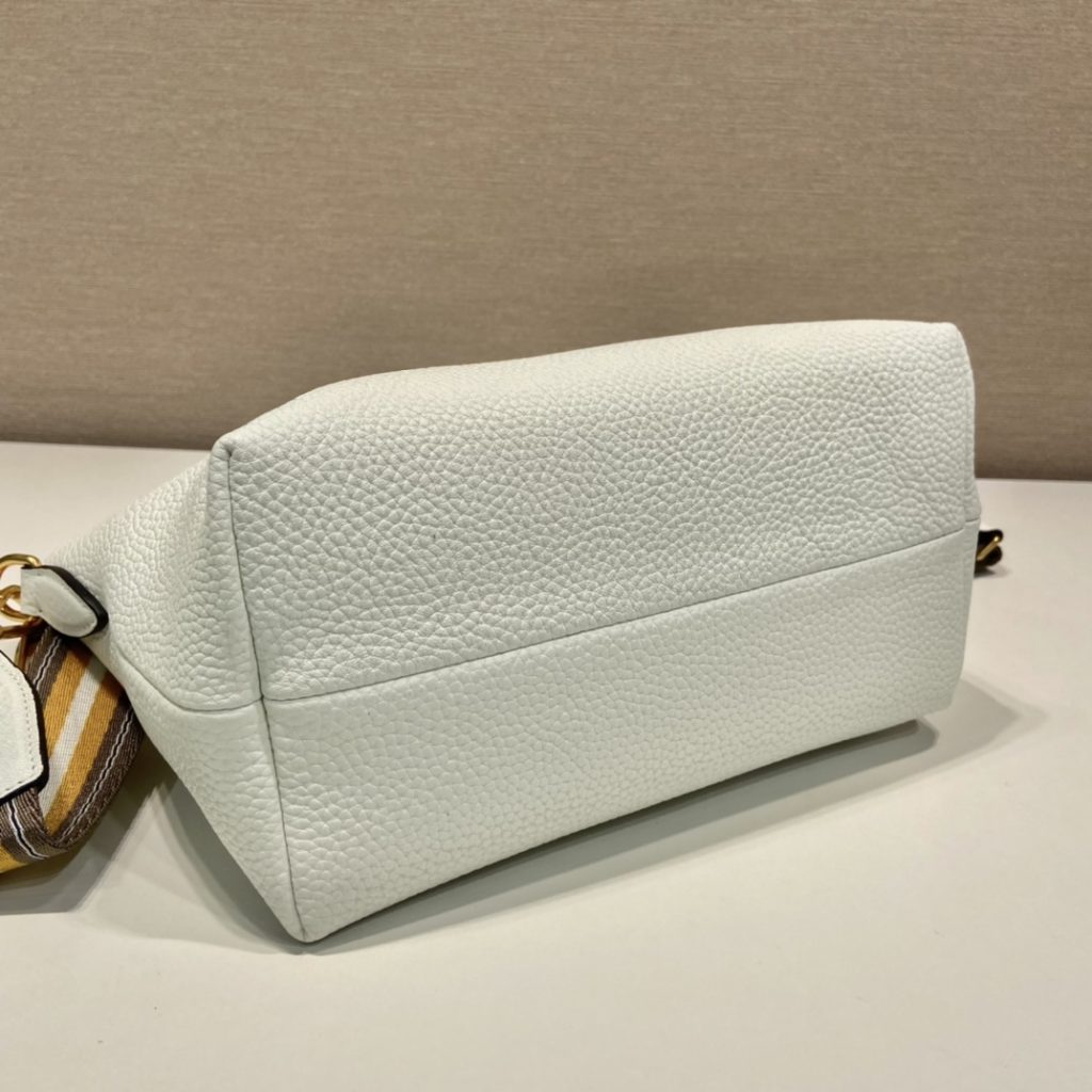 Prada Saffiano Mini Bag White For Women, Women’s Bags 9.4in/24cm