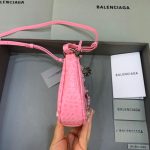 Balenciaga Le Cagole Mini Bag With Chain In Pink, For Women, Women’s Bags 8.2in/21cm 69581423EBY5812