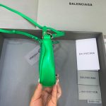 Balenciaga Le Cagole Mini Bag With Chain In Green, For Women, Women’s Bags 8.2in/21cm