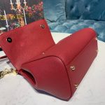 Dolce & Gabbana Small Sicily Bag In Dauphine Red For Women 7.5in/19cm DG