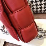 Bottega Veneta Chain Cassette Red, For Women, Women’s Bags 10.2in/26cm